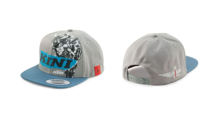 Dětská čepice - kšiltovka KTM KINI PUNK CAP světle modrá/šedá 