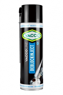 Pěnový čistič / uvolňovač vstřikovačů YACCO DEBLOCKINJECT 500 ml