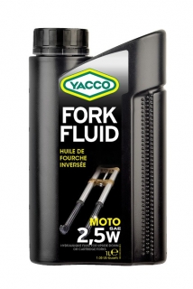 Tlumičový olej pro motocykly YACCO FORK FLUID 2,5W obsah 1 litr  