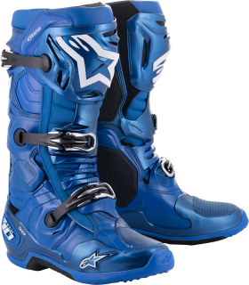 Motokrosové boty s vnitřní botičkou ALPINESTARS TECH 10 barva modrá/černá