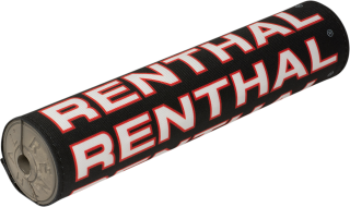 Kryt hrazdy řidítek motocyklu s textilním potahem RENTHAL RENTHAL VINTAGE CLOTH SX černá/červená/bílá