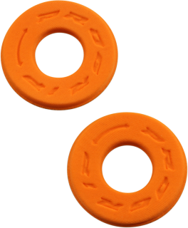 a Kolečka na gripy/donuts PROGRIP DONUTS oranžové - pár 