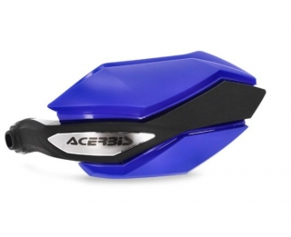 Chrániče páček ACERBIS ARGON pro motocykl BMW R 1250 GS ADV TRIP BLACK 2020-2021, BMW ADVENTURE 2019-2021 viz popis, barva modrá/černá - pár 