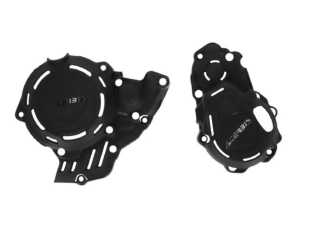 Sada kryt víčka spojky, zapalování a vodní pumpy ACERBIS pro KTM SXF 250/350 2023 ČERNÁ