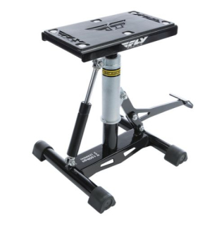 Výškově nastavitelný stojan pro motokrosové motorky / motokrosový stojan s tlumičem FLY RACING LIFT STAND černá/stříbrná nosnost 150 kg