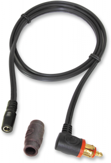 Napájecí kabel TECMATE OPTIMATE CORD DIN TO 2.5 TYP 039 - úhlové připojení 90° – nízký profil