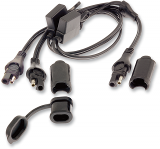 Konektor SAE na 2 x SAE TECMATE OPTIMATE CHARGER Y-SPLIT FUSED typ O5