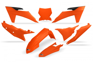 Sada plastů motocyklu UFO pro KTM SX-F 250/350/450 rok 2023-2025 , barva oranžová