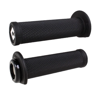 Gripy s lock-on grip systémem pro ATV/PWC ODI GRIPS RUFFIAN barva černá, délka 12,5 cm (5") 