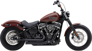 Kompletní výfuk Cobra 909 2-into-2 pro Harley Davidson FXBB / FXBBS / FXLR rok 2018-2022, barva černá