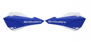 Sada motocyklových krytů páček mx / enduro BARKBUSTERS HANDGUARDS SABRE barva bílá/modrá, pár 