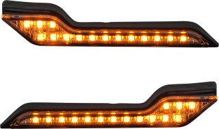 Sada LED indikátorů - blinkrů  pro kryty páček BARKBUSTERS HANDGUARDS LED AMBER LIGHT - pár  