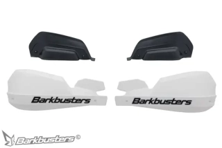 Sada motocyklových krytů páček BARKBUSTERS HANDGUARDS VPS bez montážní sady, pár, barva bílá/černá 
