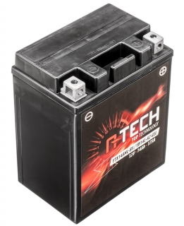 Gelová baterie A-TECH 12V, YTX14AHL-BS/YB14L-A2 GEL, 14Ah, 175A, rozměr 135x90x167