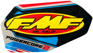 a Set 2 kusů samolepek na výfuk FMF POWERCORE 2.1 REPLACEMENT DECAL 