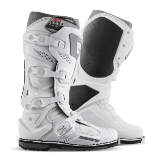 Motokrosové/enduro boty GAERNE SG 22 barva bílá/šedá 
