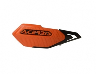 Chrániče páček - kryty páček ACERBIS X-ELITE MINICROSS/MTB/E-BIKE barva oranžová/černá, pár