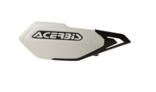 Chrániče páček - kryty páček ACERBIS X-ELITE MINICROSS/MTB/E-BIKE barva bílá/černá, pár