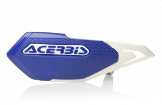 Chrániče páček - kryty páček ACERBIS X-ELITE MINICROSS/MTB/E-BIKE barva modrá/bílá, pár