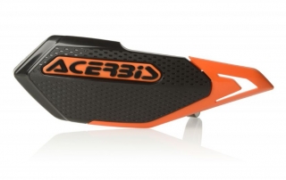 Chrániče páček - kryty páček ACERBIS X-ELITE MINICROSS/MTB/E-BIKE barva černá/oranžová, pár
