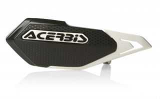 Chrániče páček - kryty páček ACERBIS X-ELITE MINICROSS/MTB/E-BIKE barva černá/bílá, pár