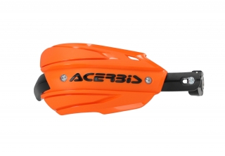 Chrániče páček s výztuhou - kryty páček pro cross, enduro, hard enduro a cross country ACERBIS ENDURANCE-X barva oranžová/černá, pár