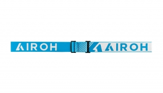 Náhradní popruh pro motokrosové / enduro / MTB brýle AIROH BLAST XR1 barva modrá/bílá - 1 kus