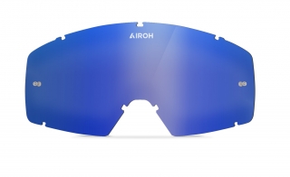 Náhradní plexi/čočka/objektiv pro motokrosové / enduro / MTB brýle AIROH BLAST XR1 barva modrá