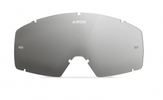 Náhradní plexi/čočka/objektiv pro motokrosové / enduro / MTB brýle AIROH BLAST XR1 barva stříbrná