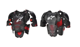 A Hrudní chránič / chránič těla  ALPINESTARS A-10 V2 6700523-1431 , barva barva černá/červená, velikost M/L