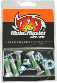 Sada šroubů do rozety motocyklu MOTO-MASTER SPROCKET BOLTS typ M8-26 ,  balení 6 kusů 