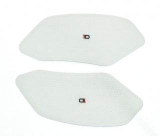 Samolepka - tank pad - tank grips ONEDESIGN HDR SIDE TANK GRIPS pro APRILIA RSV 4 rok 2010-2017 - barva čirá