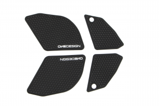 Samolepka - tank pad - tank grips ONEDESIGN pro DUCATI Panigale V4 1100/S/SP2 2 rok 2022-2023- barva černá