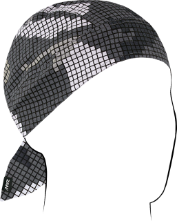 Bavlněný šátek na hlavu / pirátka ZANHEADGEAR FLYDANNA COTTON DIGIURB PAISLEY Z608