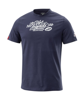 Pánské triko s krátkým rukávem KTM DIRT SCRIPT TEE barva modrá