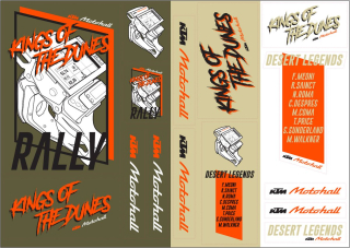 Arch samolepek KTM SPECIAL EDITION DESERT STICKER SHEET
