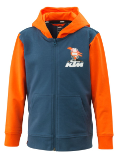 Dětská mikina KTM KIDS HERO ZIP HOODIE