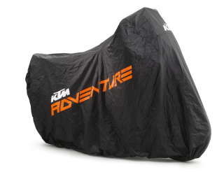 Motocyklová ochranná plachta na motocykl KTM PROTECTIVE ADVENTURE OUTDOOR COVER 60712007000 , barva černá