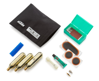 Opravný kit - opravná sada na lepení dušových pneu KTM TUBE REPAIR KIT 00029067000