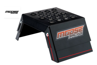 Prodloužení pro startovací blok pro motokros MOOSE RACING BLOCK RISER KIT SHORT - pár, délka prodloužení 114 mm až 152 mm