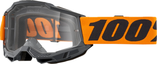 Motokrosové brýle 100% ACCURI 2 ORANGE s čirým objektivem 