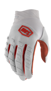 Motokrosové a MTB rukavice 100% AIRMATIC silver - pár 