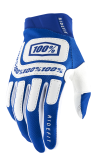 Motokrosové, BMX, MX, MTB rukavice 100% RIDEFIT BONITA modré