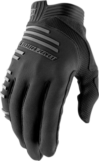 a Motokrosové a MTB rukavice 100% R-CORE černé - pár, velikost M