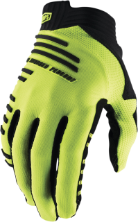 A Motokrosové a MTB rukavice 100% R-CORE černé - pár - velikost S