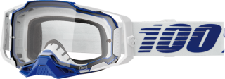 Motokrosové brýle 100% ARMEGA BLUE čiré sklo 