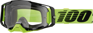 Motokrosové brýle 100% ARMEGA NEON ŽLUTÁ čiré sklo 