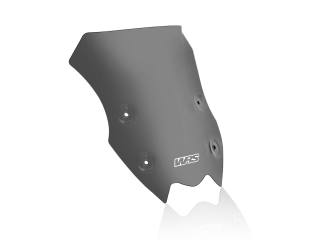 Plexi motocyklu WRS verze SPORT pro motocykly KAWASAKI Z 900 ABS rok 2020-2024, výška 23,5 cm, šíře 28 cm, barva tmavě kouřová