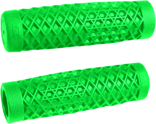 Gripy pro silniční motocykl ODI VANS CULT V-TWIN GRIPS, PRO PRŮMĚR ŘIDÍTEK 25,4 mm (1"), délka 12,5 cm, barva zelená, pár