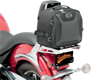 Zadní motocyklová zavazadlová brašna SADDLEMEN SISSY BAR BAG SPORT FTB1000, barva černá, 
